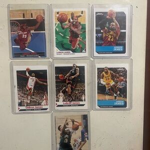 Lebron James basketball cards